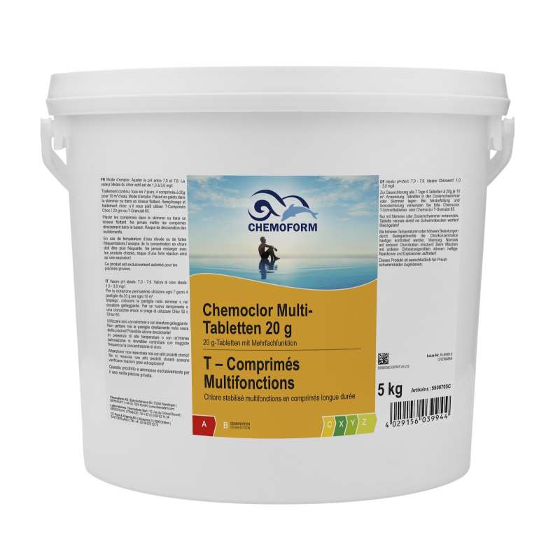 Chemoform Chemoclor Multi-Tabletten 20 g Multifunktionstabletten 5 kg