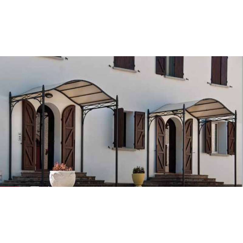UNOSIDER einfache selbsttragende Pergola geschmiedetes Eisen