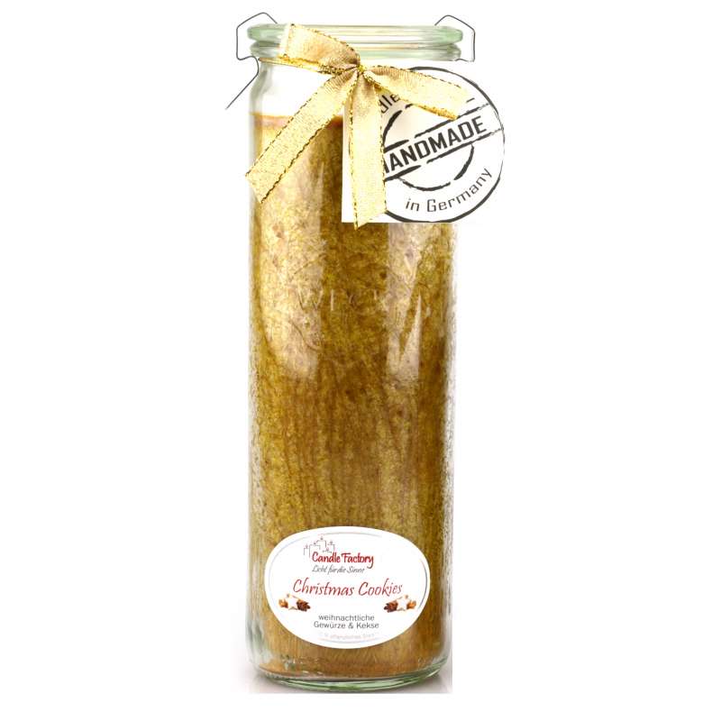Candle Factory Big Jumbo Christmas Cookies Duftkerze Dekokerze 306-088