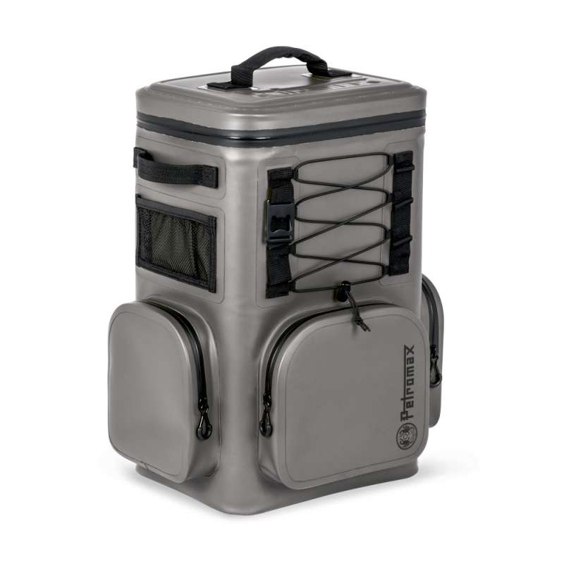 Petromax Kühlrucksack 17 Liter Dunkelgrau - 6 Tage Passive Kühlung ohne Strom / Wasserdicht