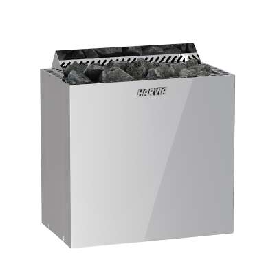 Harvia Qubic BQ60E 6 kW Steel finnischer Saunaofen elektrischer Saunaofen Harvia Qubic BQ60E 6 kW Steel finnischer Saunaofen elektrischer Saunaofen