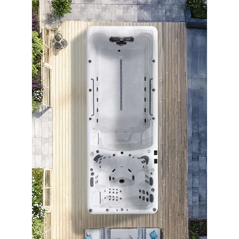 Platinum Spas Helios Swim Spa 590x225x150cm River Jet System inkl. Thermoabdeckung