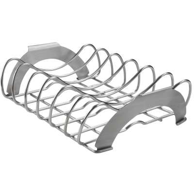 Napoleon PRO Spare Rib Halter aus Edelstahl Edelstahlhalterung 70009 Napoleon PRO Spare Rib Halter aus Edelstahl Edelstahlhalterung 70009