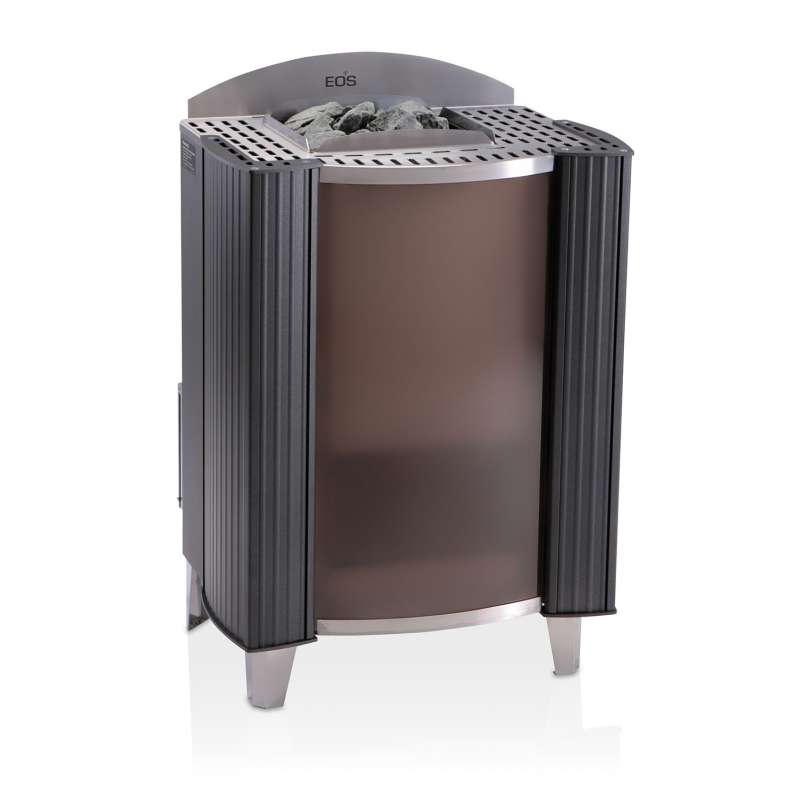 Eos Premium Saunaofen Standofen Germanius 15 kW anthrazit perleffekt 94.3932