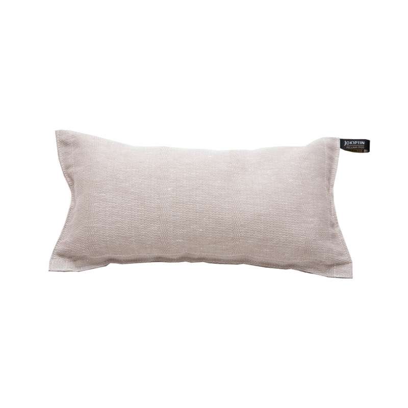 Jokipiin Laituri Pillow Saunakissen 22 x 40 cm finnisches Sauna Kissen white/beige