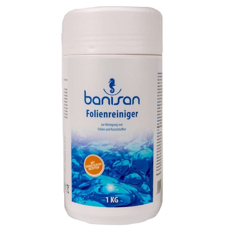 Banisan Folienreiniger 1 Kg Kunststoffreiniger für Whirlpools 25506000