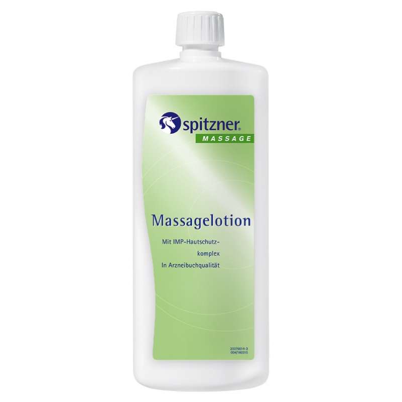 Spitzner Massagelotion Classic 1 Liter (1000 ml) entspannende Wellnesslotion