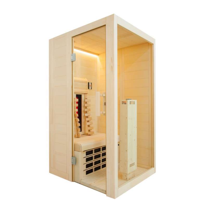 Harvia MiniMy 120 Basic Infrarotkabine Infrarotsauna mit Vollspektrumstrahler