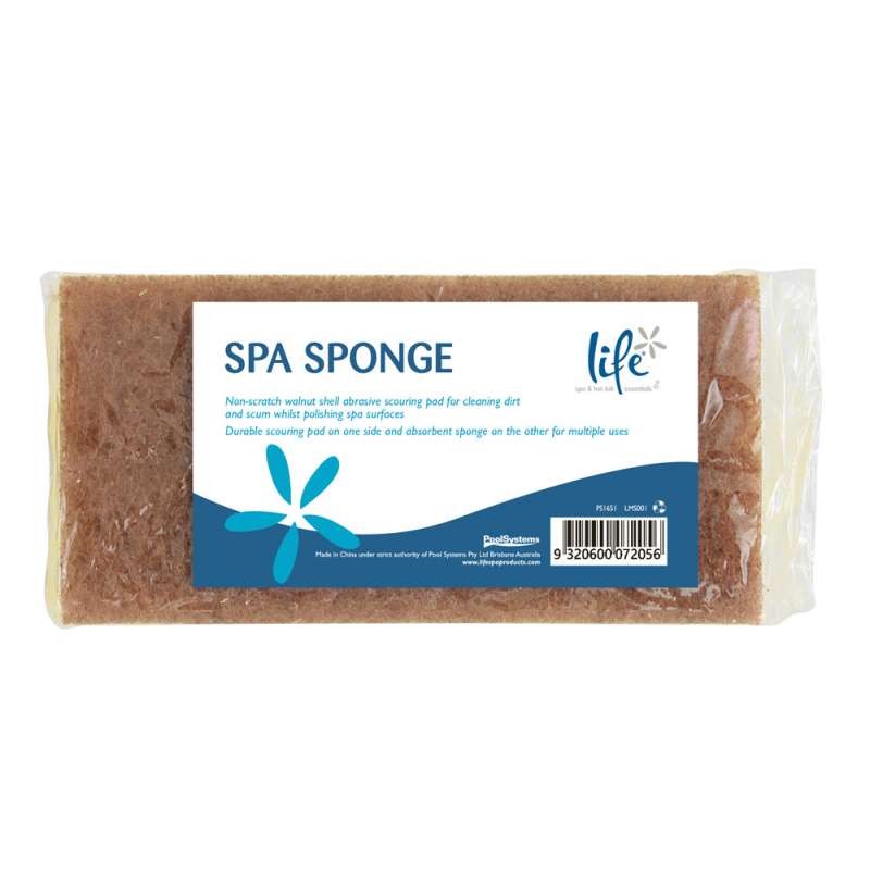 Life Spa Sponge Reinigungsschwamm für Whirlpools Multifunktionschwamm