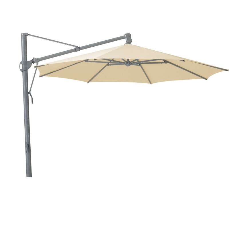 GLATZ Sonnenschirm SOMBRANO® easy rund ø 400 cm Stoffklasse 2 Eggshell 150