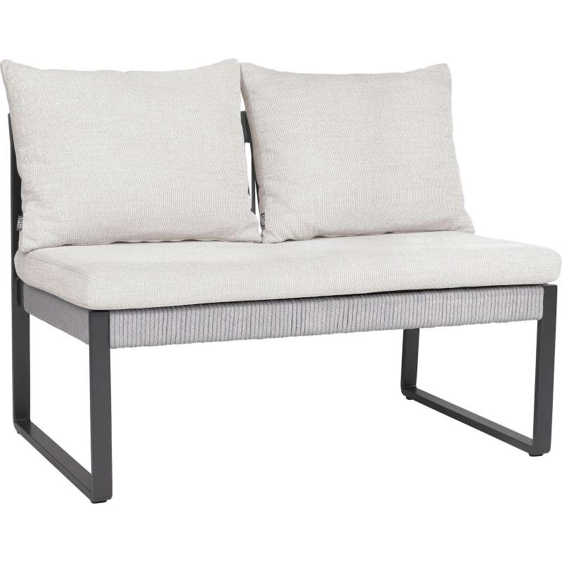 Stern Tammo 2-Sitzer Gartenbank Lounge-Bank Lounge-Sofa Aluminium mehrere Farben