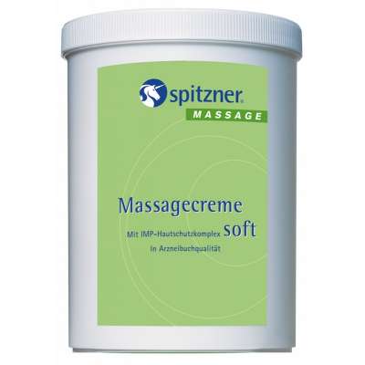 Spitzner Massagecreme Soft 1 Liter (1000 ml) mit IMP-Hautschutzkomplex Spitzner Massagecreme Soft 1 Liter (1000 ml) mit IMP-Hautschutzkomplex