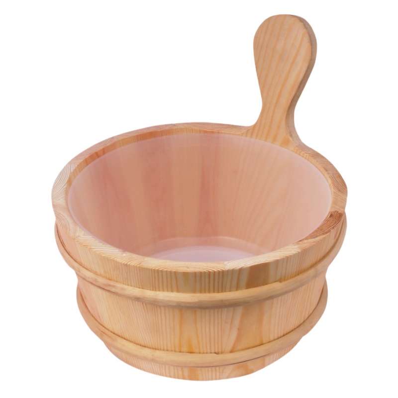 Harvia Holzeimer Basic 4 Liter Saunakübel Aufgusseimer Sauna Eimer