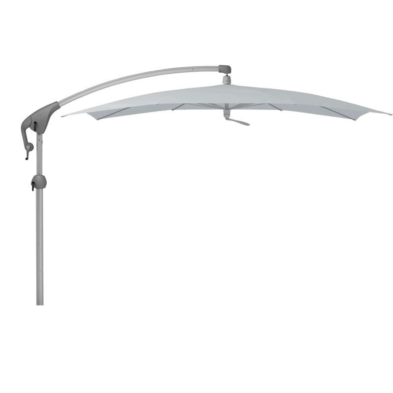 GLATZ Sonnenschirm PENDALEX® P+ 285 x 230 cm Stoffklasse 5 Chrome 665