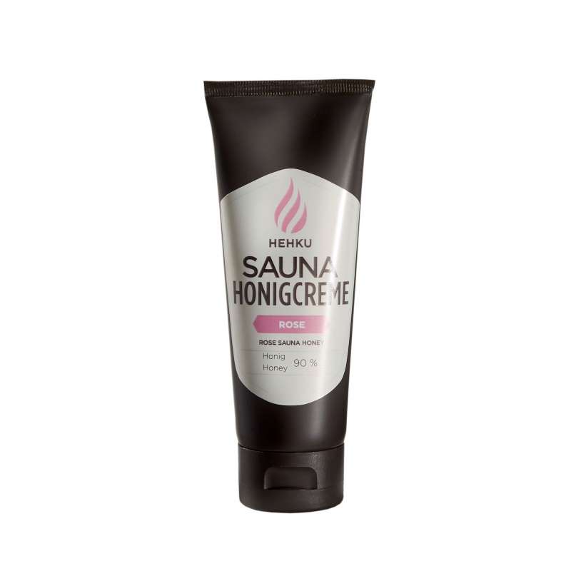 HEHKU Saunahonigcreme Rose 100 ml Saunacreme Peelingcreme für den Saunagang