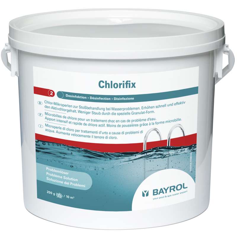 Bayrol Chlorifix 5 kg Chlorgranulat zur Schnelldesinfektion Poolpflege 1133114