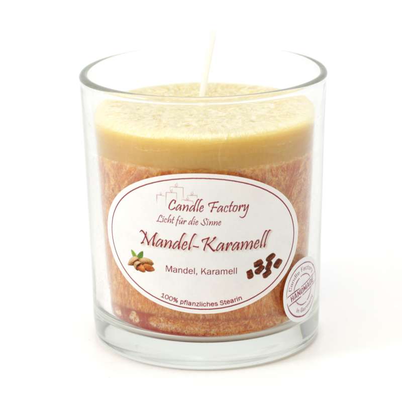 Candle Factory Party Light Kerze Mandel-Karamell Raumduft Duftkerze 201-046