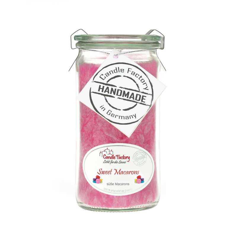 Candle Factory Mini Jumbo Sweet Macarons Duftkerze Dekokerze 307112