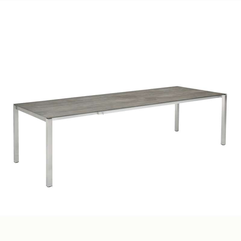 SIT Mobilia Ausziehtisch Olympia Manhattan Edelstahl 180/240/300x95 cm