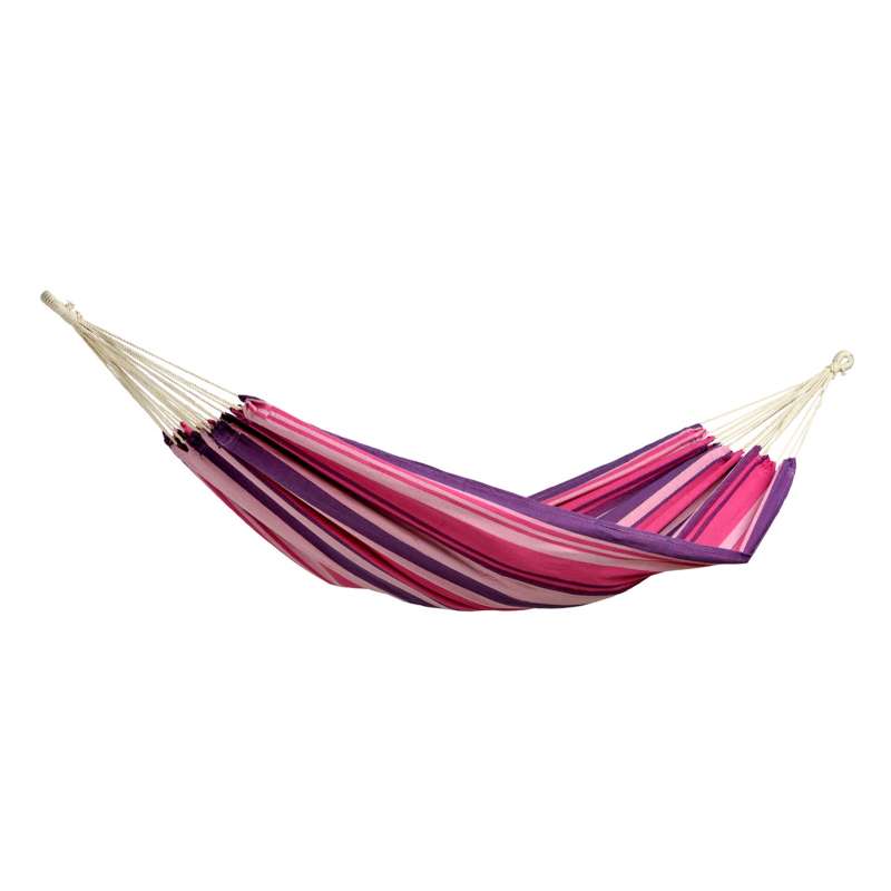 AMAZONAS Tahiti candy Hängematte wetterfest UV-beständig 200cmx100 cm lila/rosa