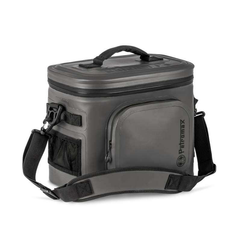 Petromax Kühltasche 8 Liter Dunkelgrau für Camping, Angeln und Picknick / Stromunabhängig