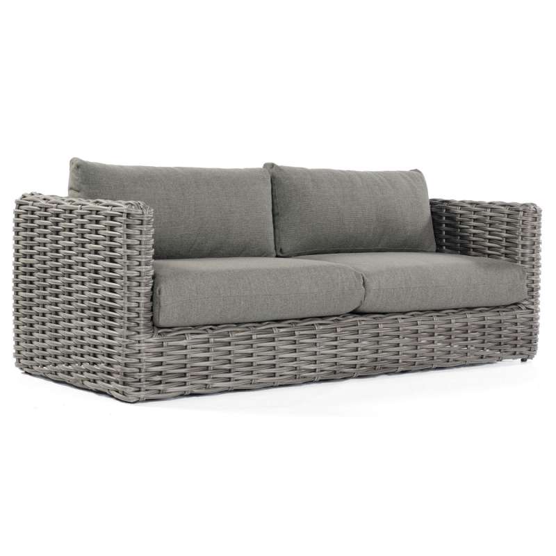 Sonnenpartner Loungesofa Sands Aluminium mit Polyrattan charcoal Lounge-Sofa
