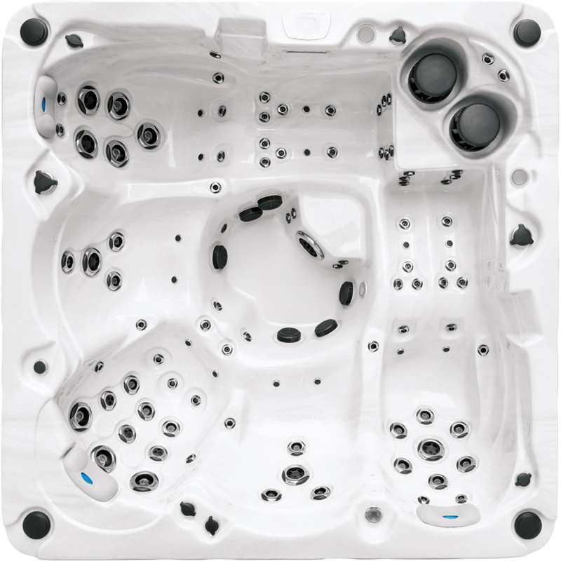 Fox Spa Eternal Whirlpool DRE2600-2CL für 5 Personen ca. 228 x 228 x 95 cm