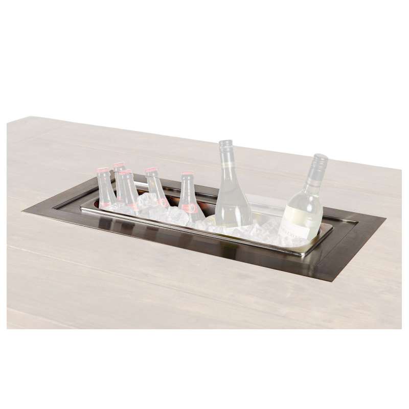 Happy Cocooning Mania Einbau-Weinkühler recheckig 69x32 cm Sektkühler Wine Chiller Getränkekühler