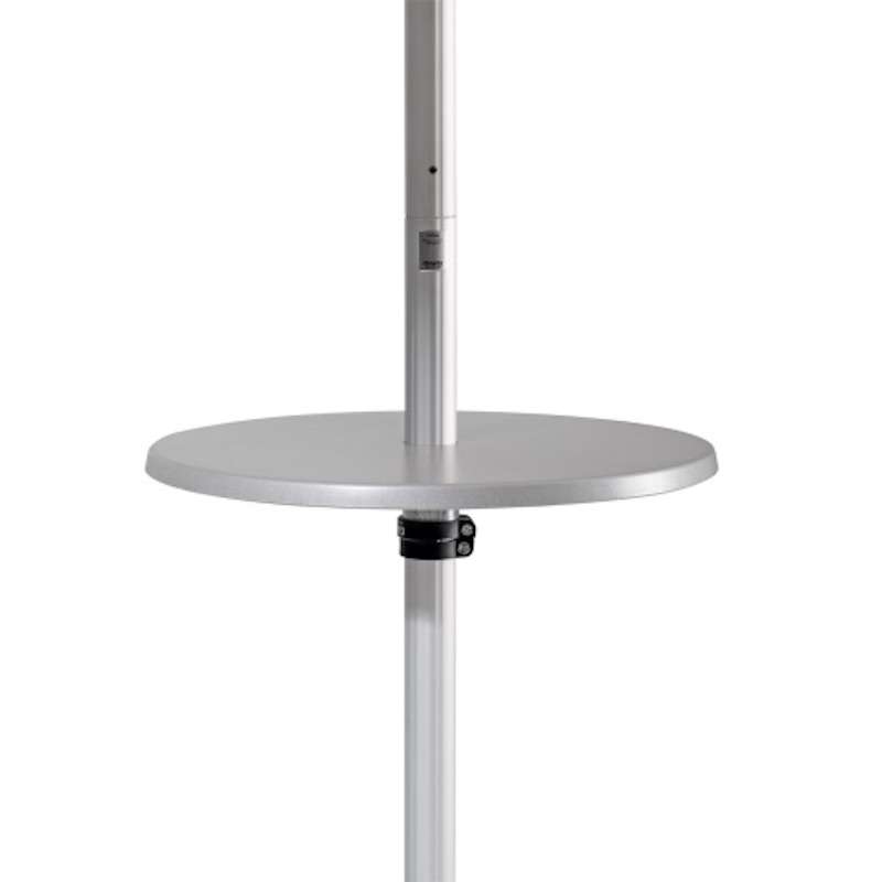 GLATZ Bistrotisch ø 60 cm Höhe 119 cm Kunststoff silbergrau zu Fortero