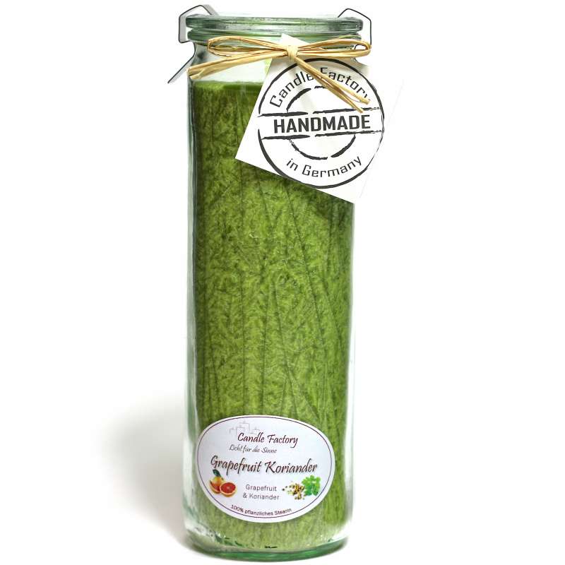 Candle Factory Big Jumbo Grapefruit Koriander Duftkerze Dekokerze 306-074