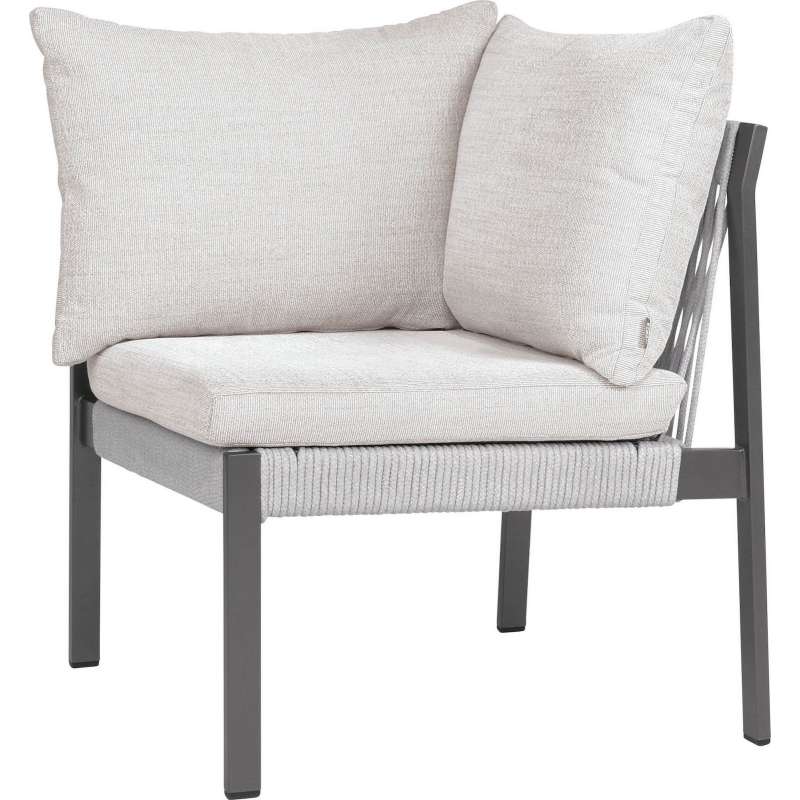 Stern Tammo Eckelement für Lounge Garten-Sofa Lounge-Bank Aluminium mehrere Farben
