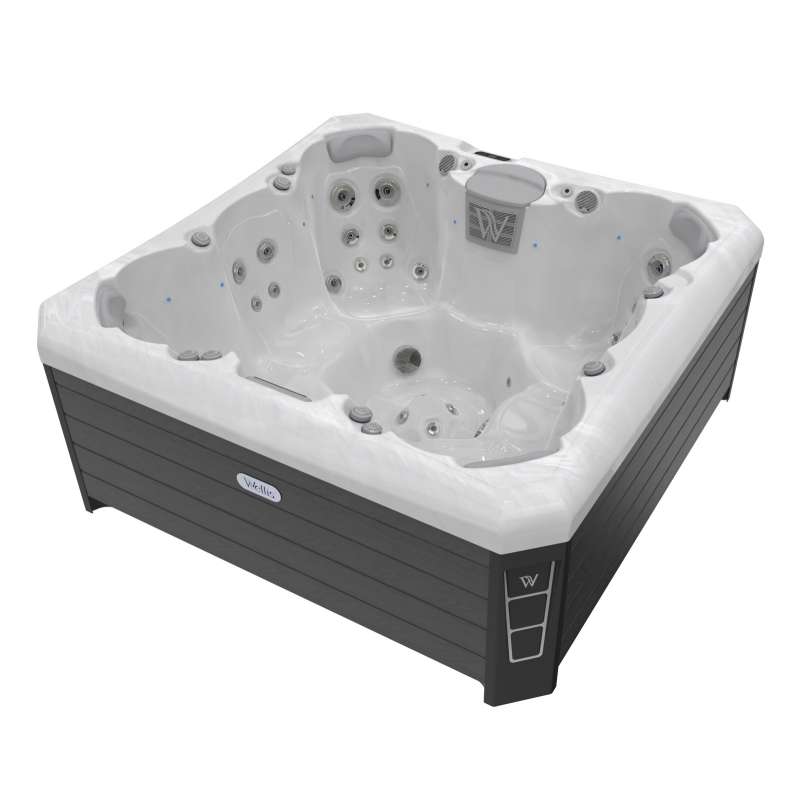 Wellis Lima Life Whirlpool Außenwhirlpool 218x218x90cm für 7 Personen inkl. Thermocover