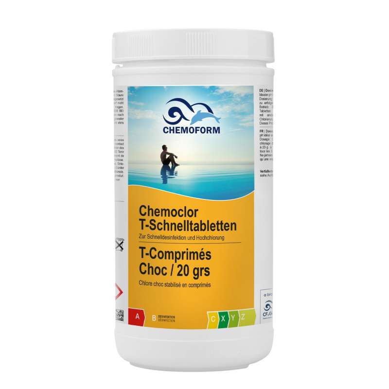 Chemoform Chemoclor T-Schnelltabletten 20 g zur Stoß- und Dauerchlorung 1 kg