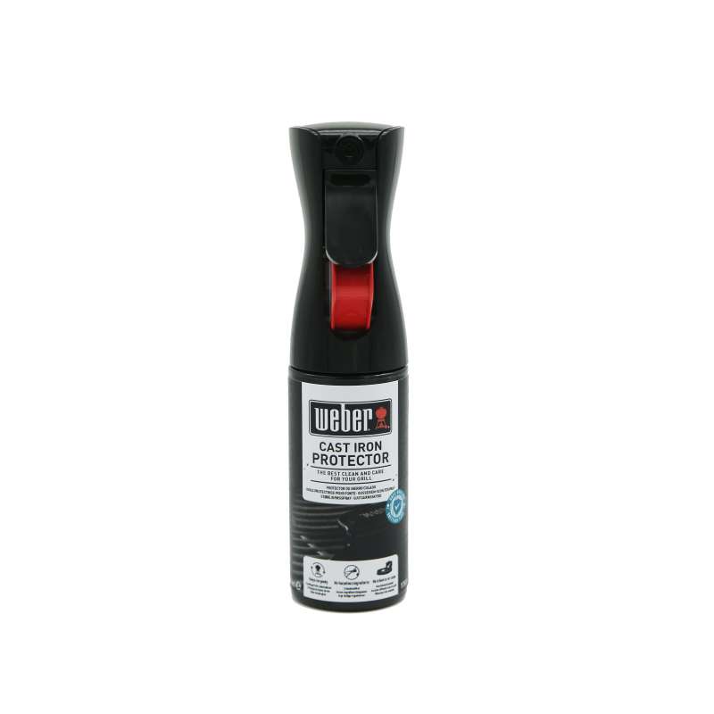 Weber Gusseisen - Schutzspray 200 ml für Grillroste und Zubehör aus Gusseisen