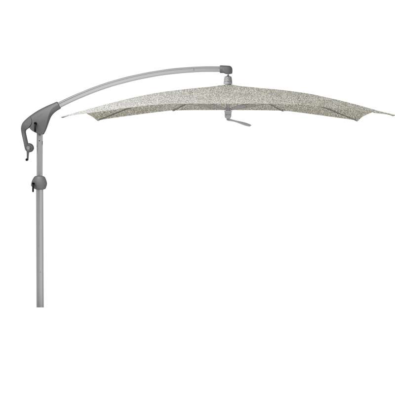 GLATZ Sonnenschirm PENDALEX® P+ 285 x 230 cm Stoffklasse 5 Clay 605