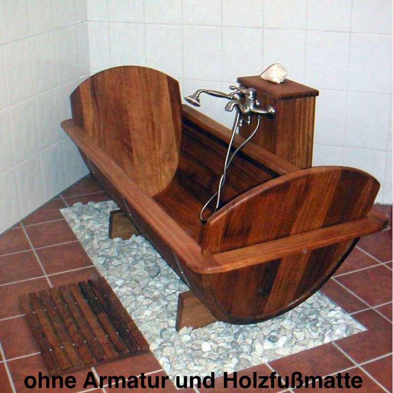 Achleitner Badewanne Holzwanne OMEGA aus Kambalaholz 451