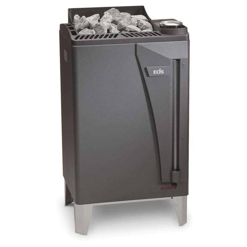 Eos Premium Verdampferofen Standofen Bi O Max 9 kW anthrazit perleffekt 94.2317