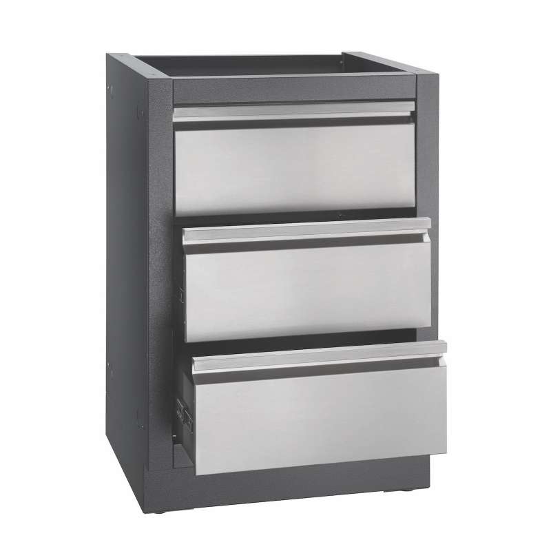 Napoleon Oasis Einbau Unterschrank 2er-Schubladenschrank IM-2DC-CN
