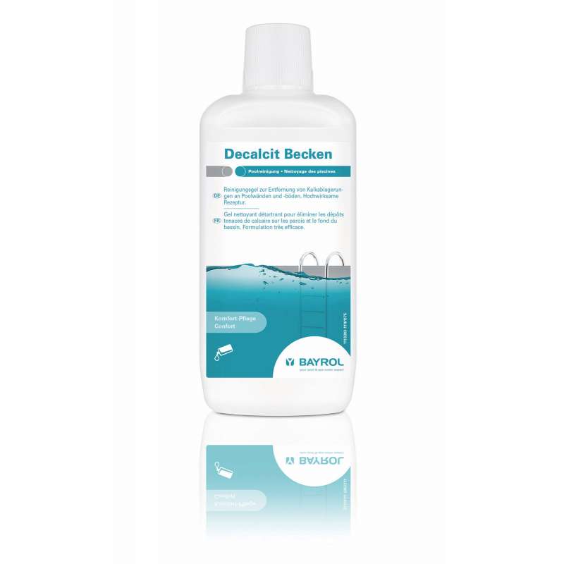 Bayrol Decalcit Becken 1 L Grundreinigung Schwimmbadreinger Poolpflege 1113283