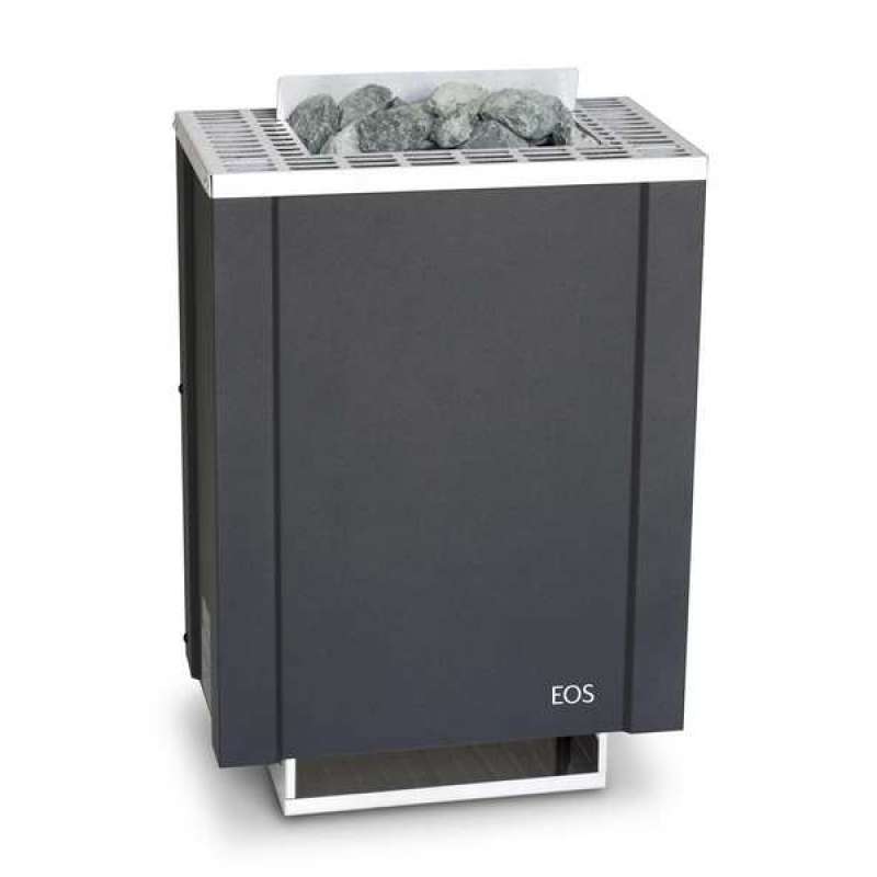 Eos Filius 6 kW finnischer Saunaofen Wandofen anthrazit perleffekt 94.5032