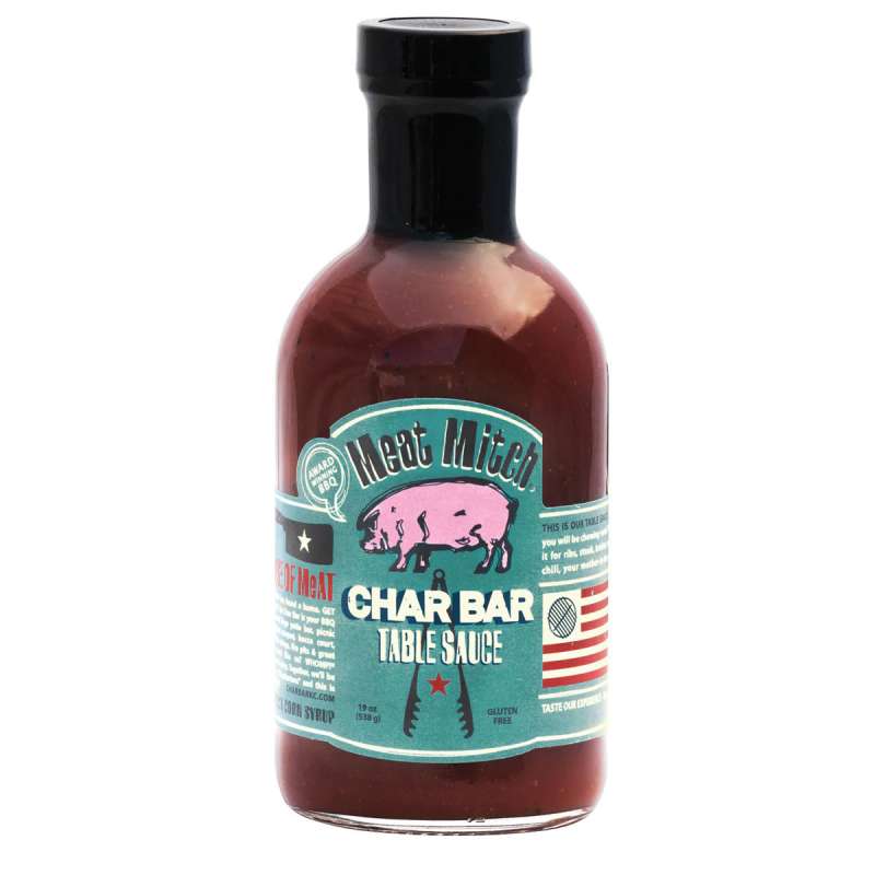 Meat Mitch Char Bar Table Sauce BBQ-Sauce 480 ml Grillsauce MM-2090