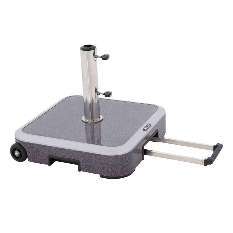 Doppler Expert Trolley Sockel Rollsockel 50 kg Granitoptik 56 x 56 cm 85897EXGT