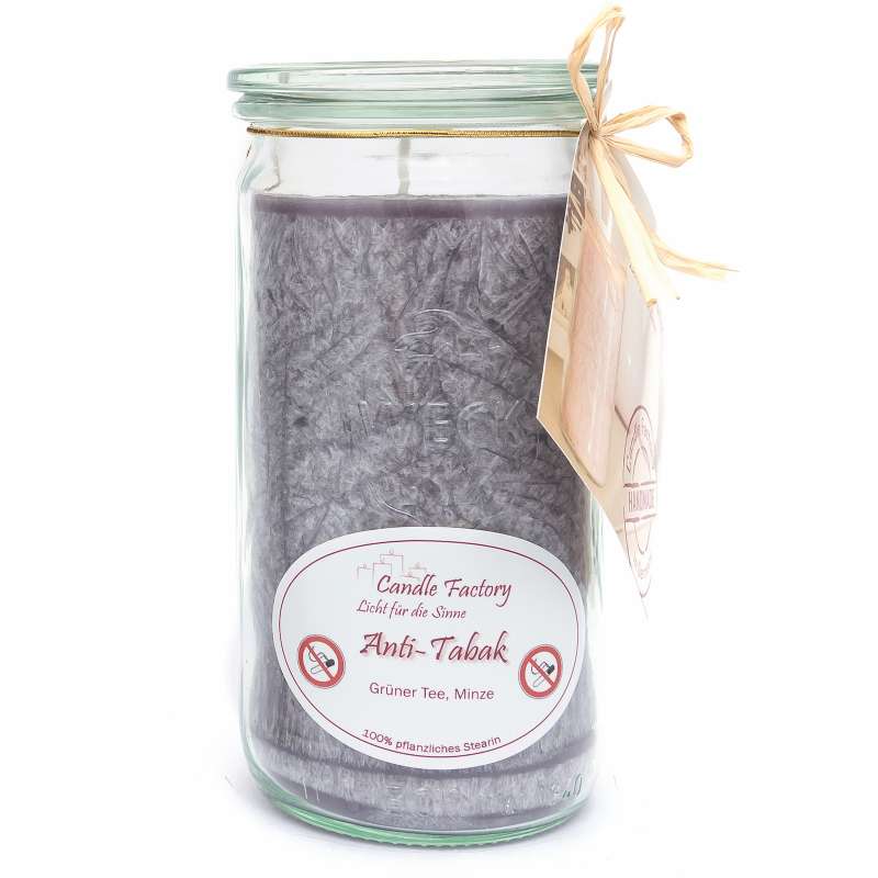 Candle Factory Kerze Mini Jumbo Duft Anti-Tabak 307031 | Stilwelt24.de Candle Factory Kerze Mini Jumbo Duft Anti-Tabak 307031 | Stilwelt24.de