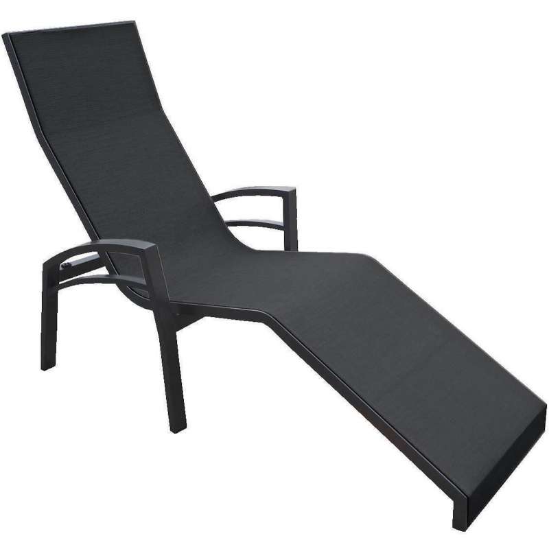 Stern Balance Sonnenliege Gartenliege Relaxliege Aluminium-Gestell in mehreren Farben