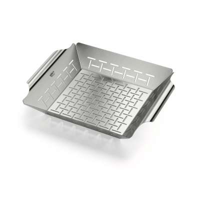 Weber Deluxe Gemüsekorb groß Edelstahl für Grills ab ø 57 cm und ab Q 3000 Serie Weber Deluxe Gemüsekorb groß Edelstahl für Grills ab ø 57 cm und ab Q 3000 Serie