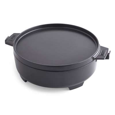 Weber CRAFTED 2 in 1 Dutch Oven & Pfanne - Gourmet BBQ System Weber CRAFTED 2 in 1 Dutch Oven & Pfanne - Gourmet BBQ System