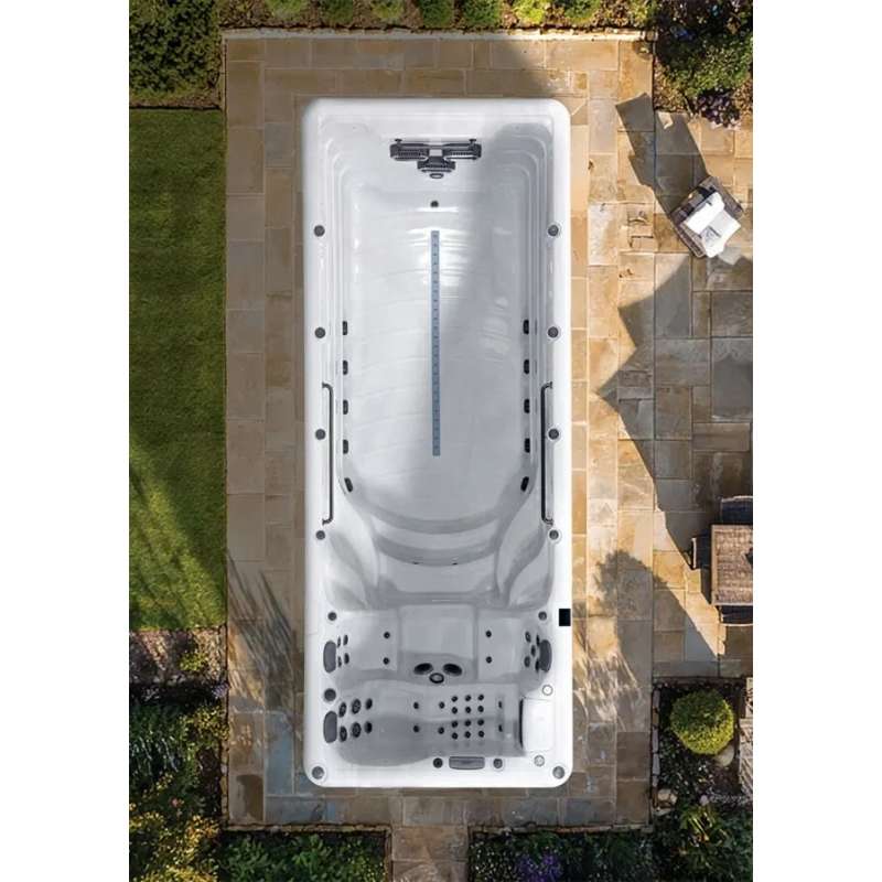 Platinum Spas Zelus Swim Spa 570x225x150cm River Jet System inkl. Thermoabdeckung