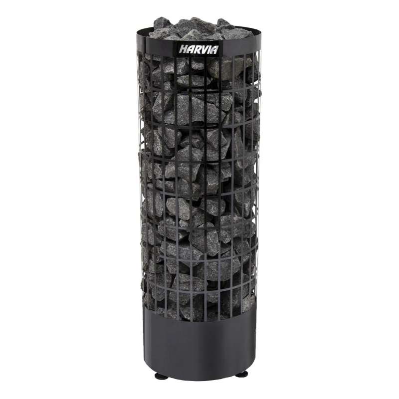 Harvia Cilindro Black Steel PC70E 7,0 kW Saunaofen Saunaheizgerät Stahl schwarz