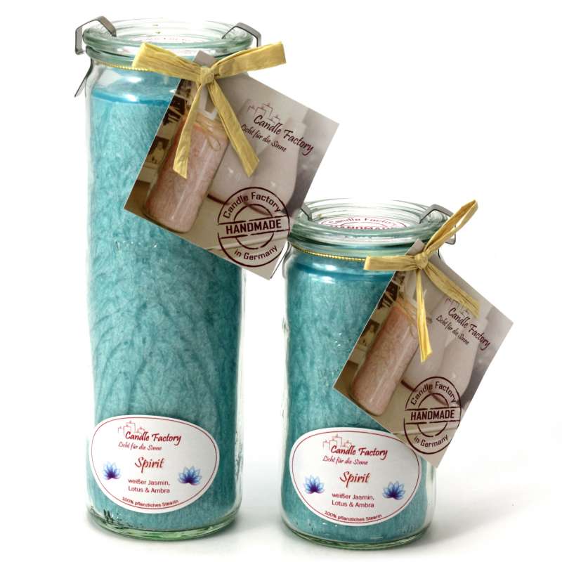 Candle Factory Kerzen-Set Spirit Big + Mini Jumbo Duftkerze Dekokerze