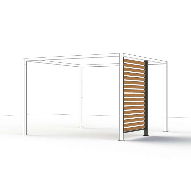 Siena Garden Sichtblende SCHATTENMANUFAKTUR®, 150 x 210 cm in Holzoptik P11693